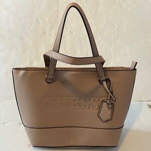GUESS Dusty Muave Tote Bag